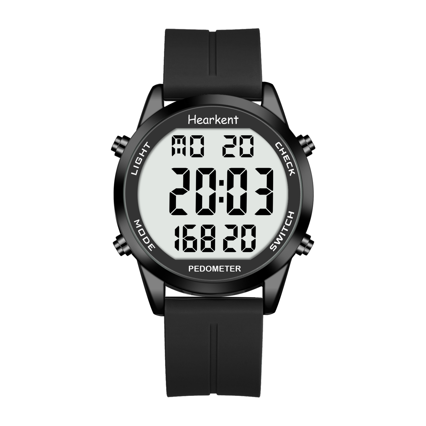 Hearkent Waterproof Pedometer Watch 2306P