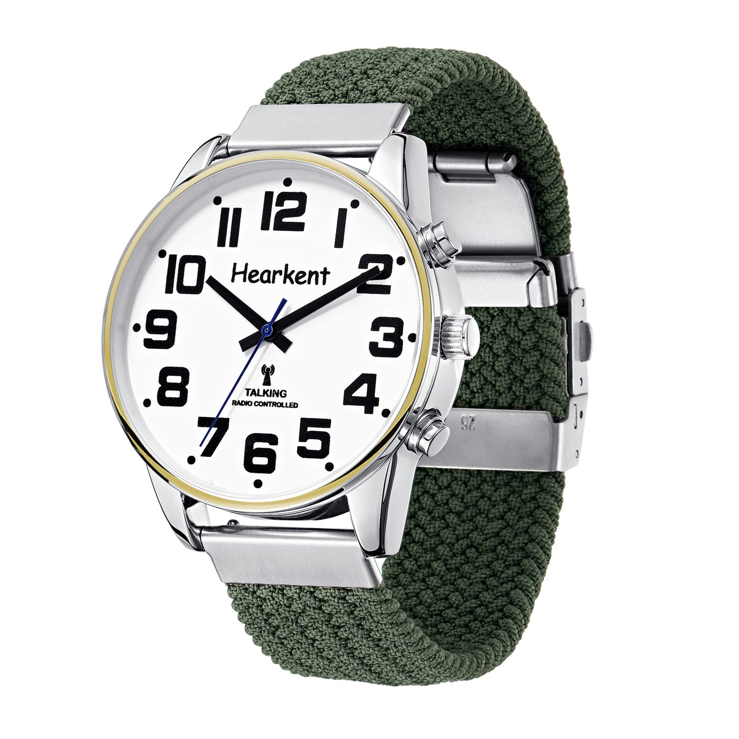 Hearkent Men's Atomic Analog Talking Watch 2309M