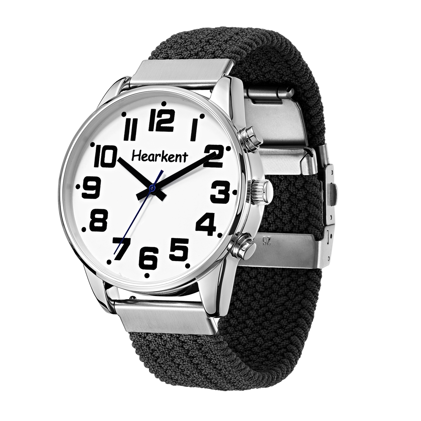 Hearkent Men's Atomic Analog Talking Watch 2309M