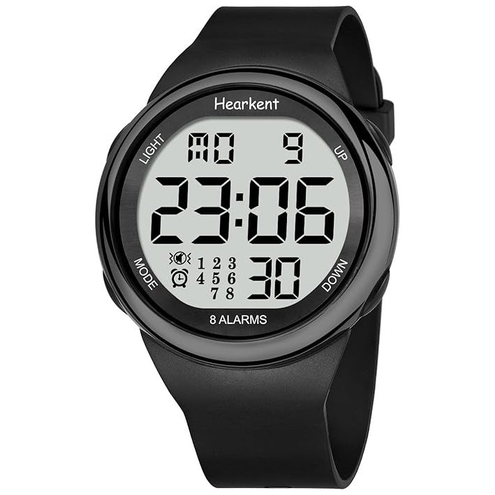 Hearkent Atomic Watch with Vibrating 8 Alarms 2105-8AL