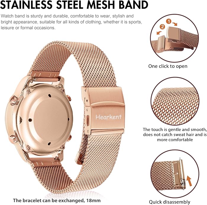 Hearkent Ladies‘ Atomic Analog Talking Watch 2004L