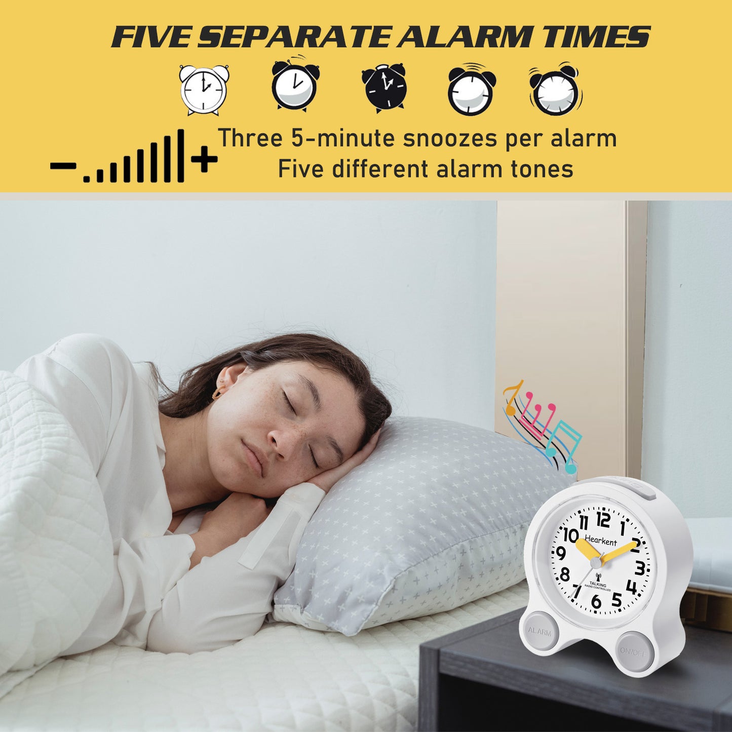 Hearkent Atomic Talking Clock 2218