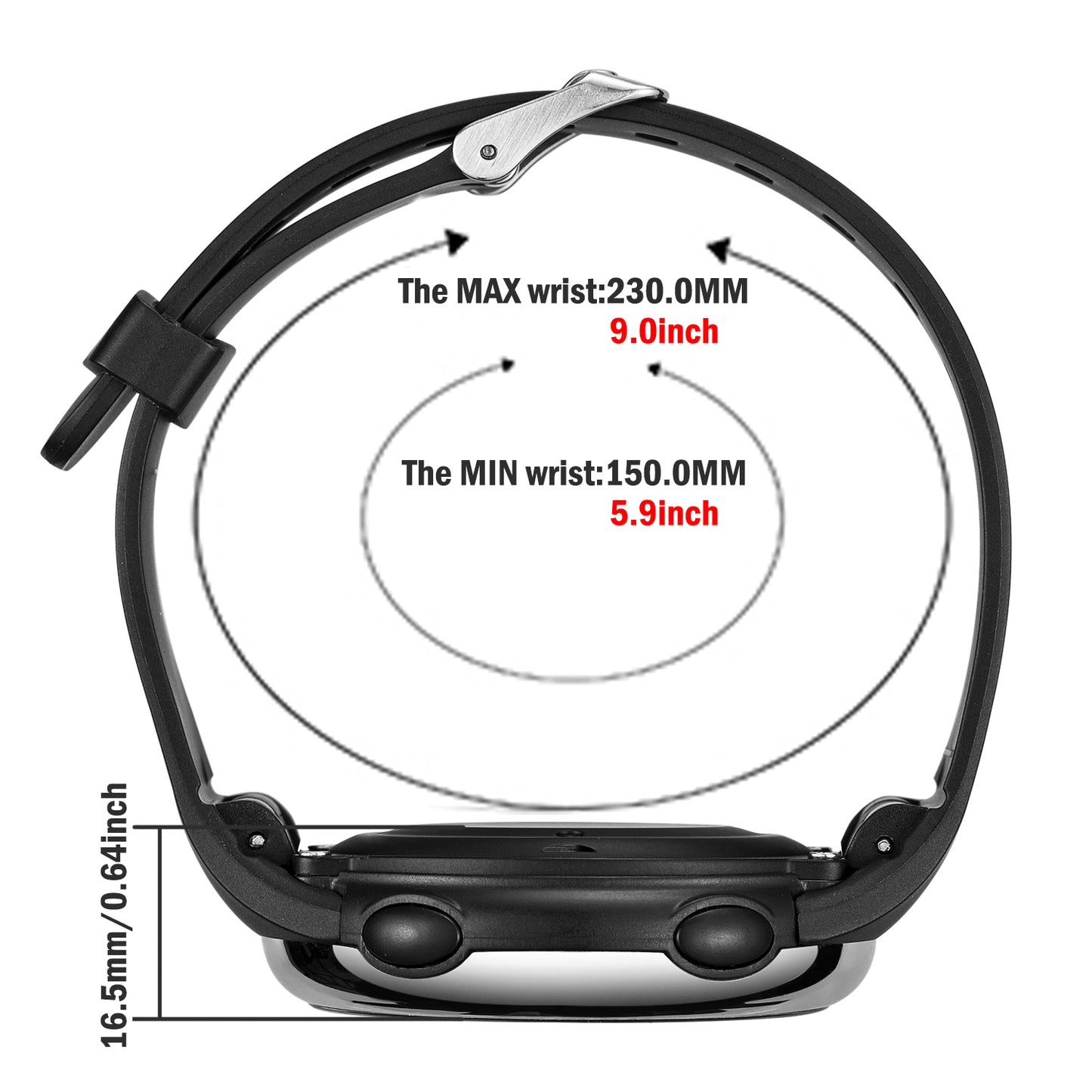 Hearkent Atomic Digital Talking Watch 2105