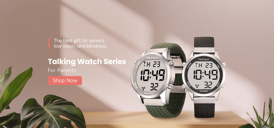 Hearkent 2306 Talking Watch: a watch that provides assistance and companionship for the elderly and visually impaired