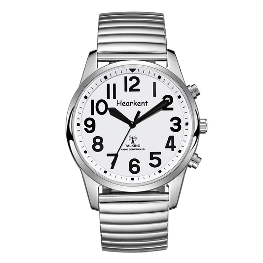 Hearkent Men's Spanish Analog Talking Watch 2211M